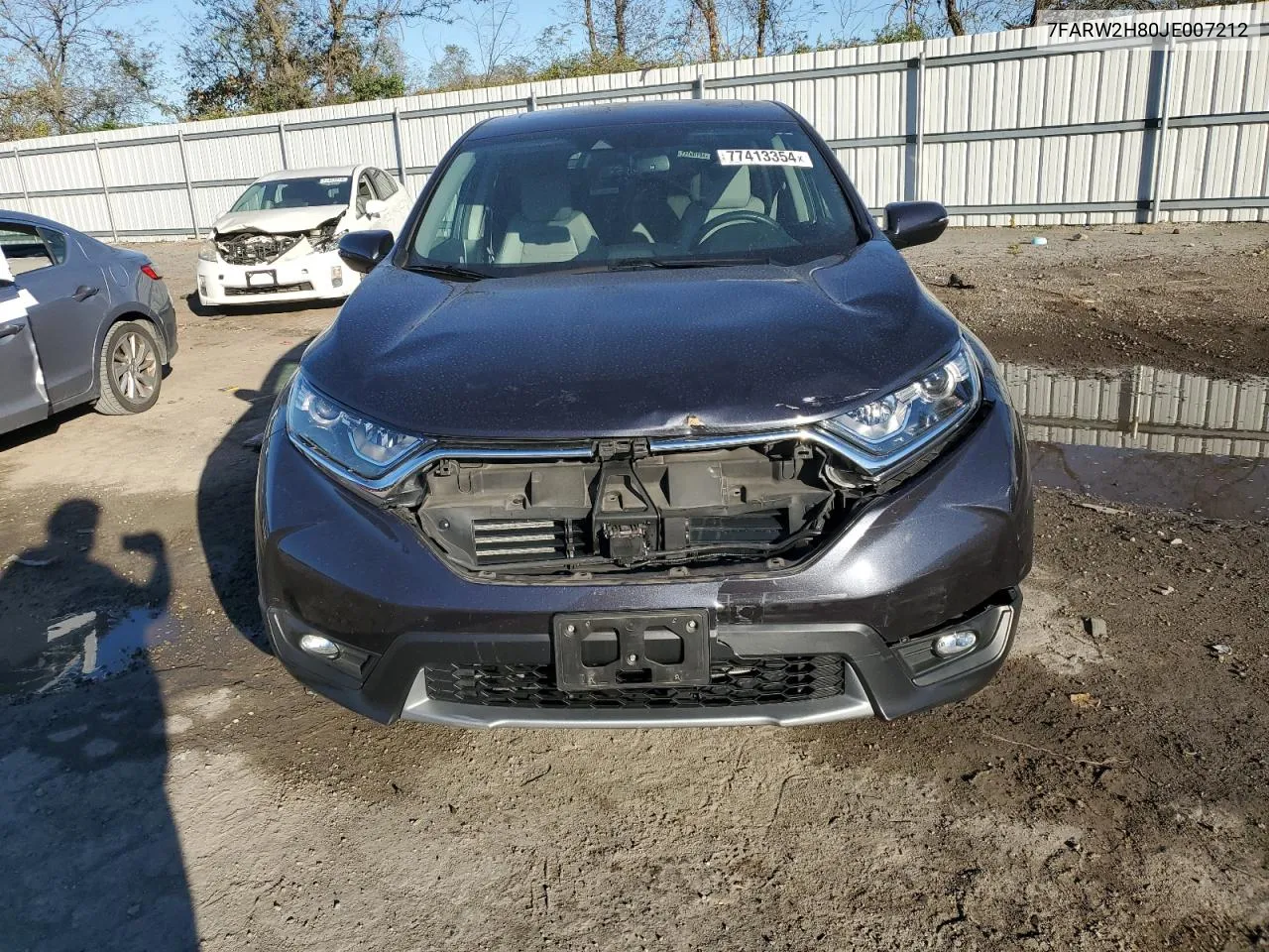 2018 Honda Cr-V Exl VIN: 7FARW2H80JE007212 Lot: 77413354