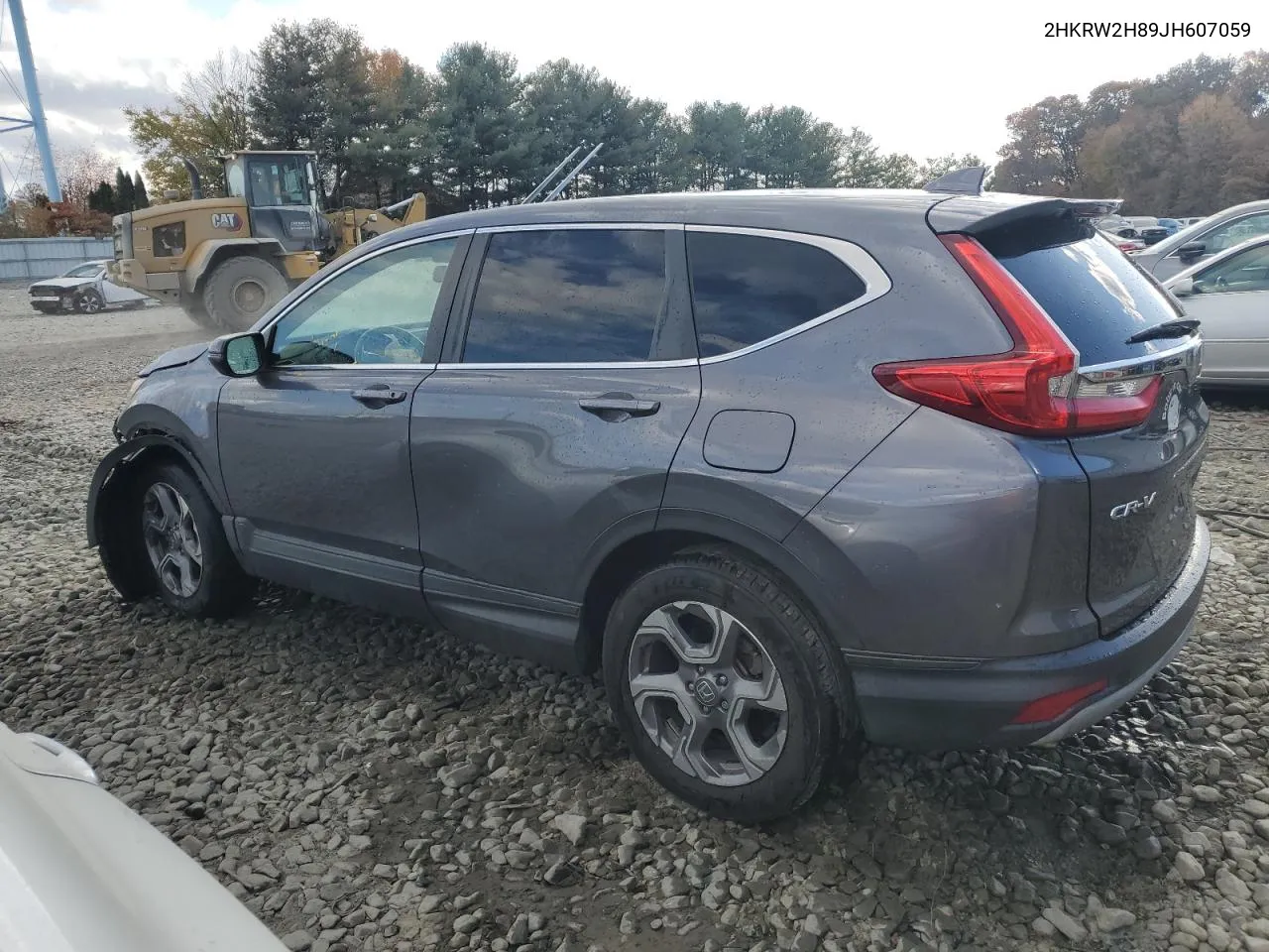 2018 Honda Cr-V Exl VIN: 2HKRW2H89JH607059 Lot: 77444794