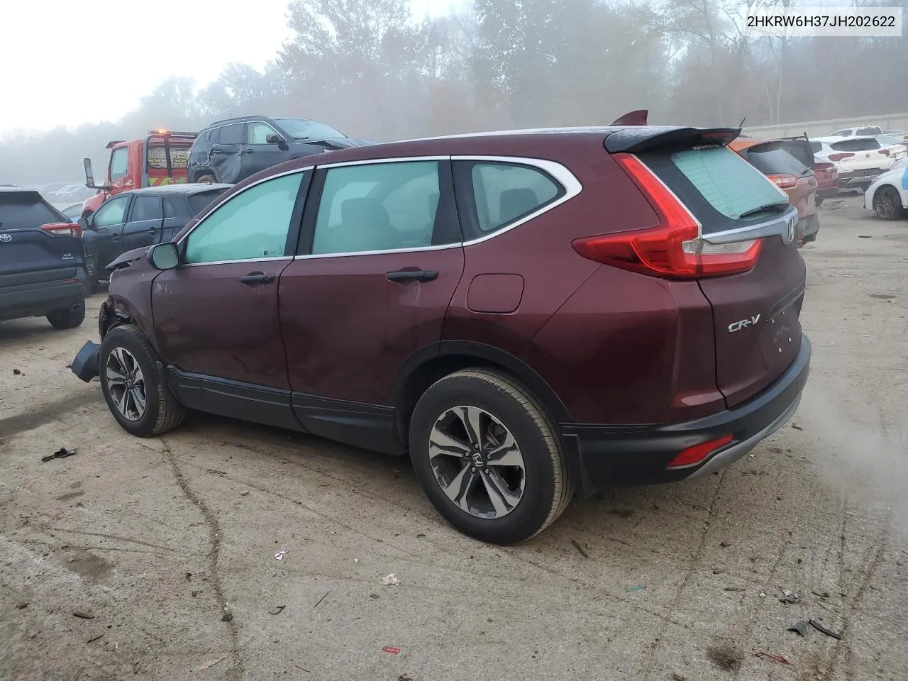 2HKRW6H37JH202622 2018 Honda Cr-V Lx