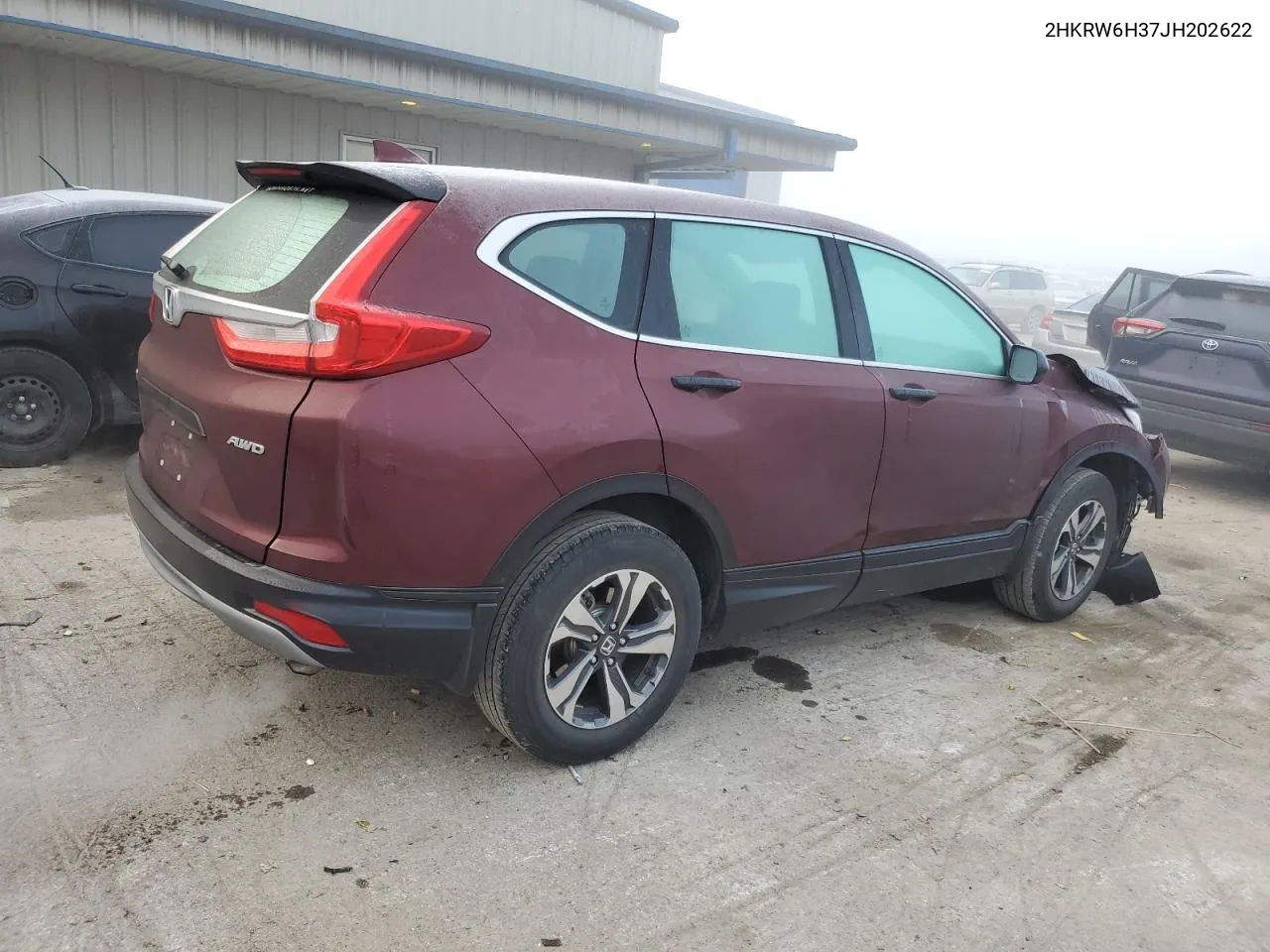 2HKRW6H37JH202622 2018 Honda Cr-V Lx