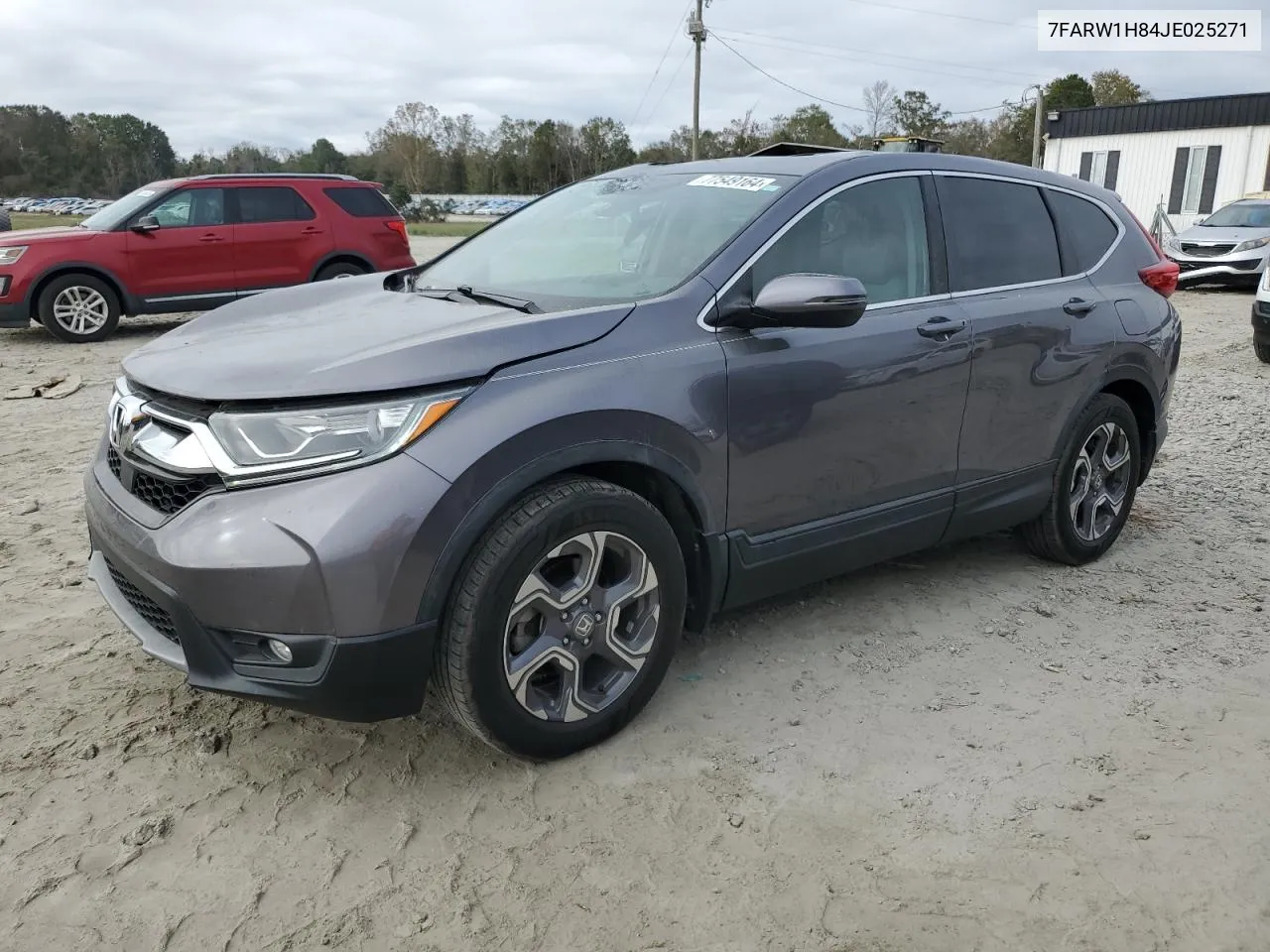 2018 Honda Cr-V Exl VIN: 7FARW1H84JE025271 Lot: 77549164