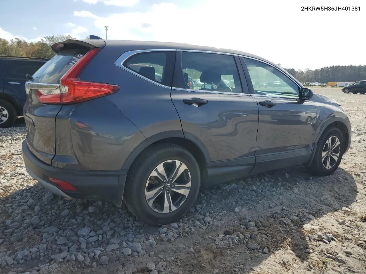 2018 Honda Cr-V Lx VIN: 2HKRW5H36JH401381 Lot: 77696924