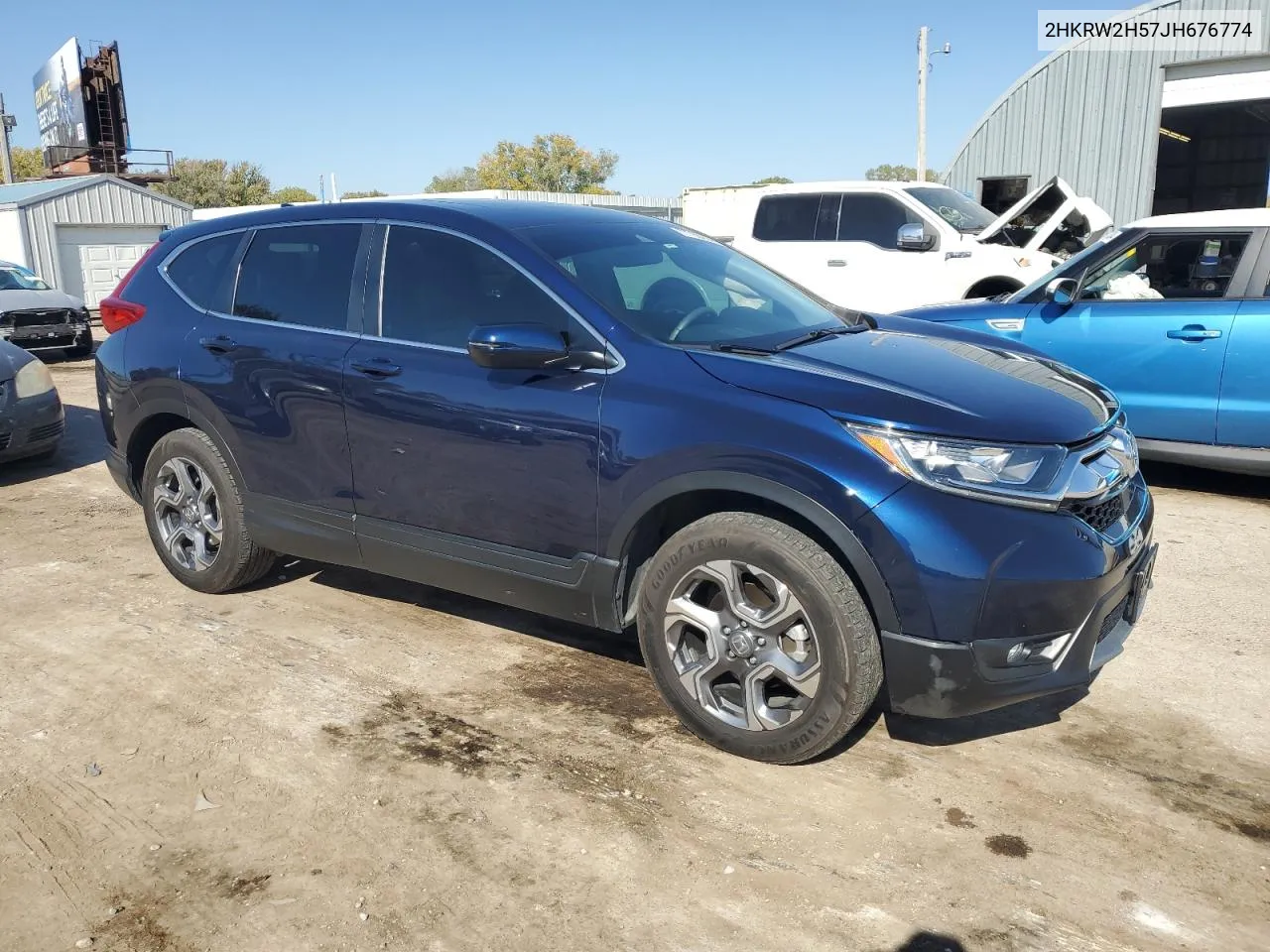 2HKRW2H57JH676774 2018 Honda Cr-V Ex