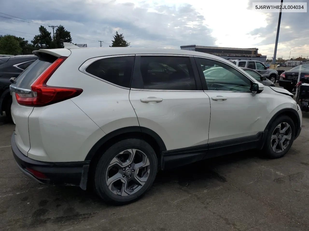 2018 Honda Cr-V Exl VIN: 5J6RW1H82JL004034 Lot: 77777394