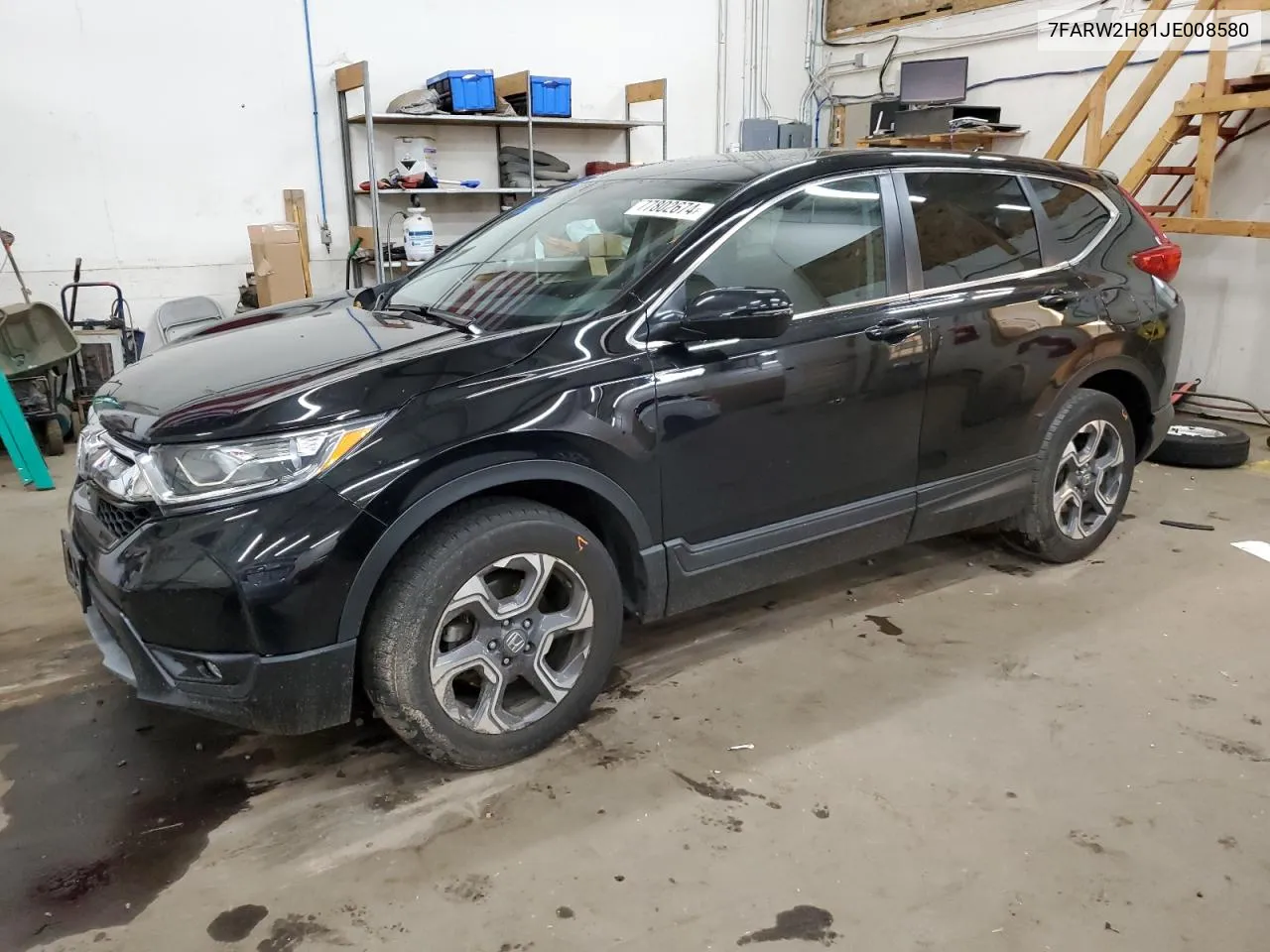 2018 Honda Cr-V Exl VIN: 7FARW2H81JE008580 Lot: 77802674