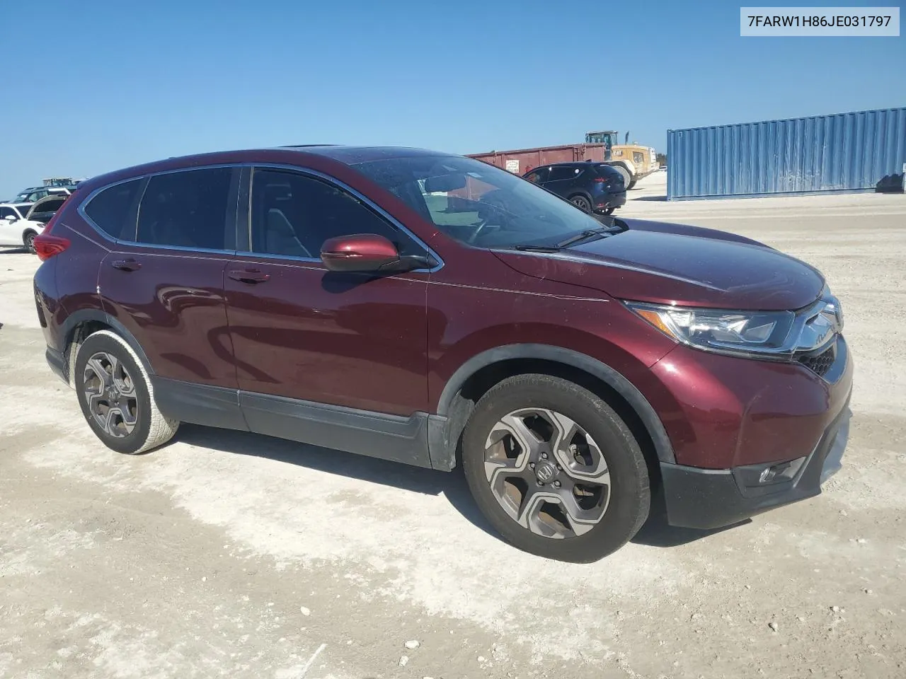 7FARW1H86JE031797 2018 Honda Cr-V Exl