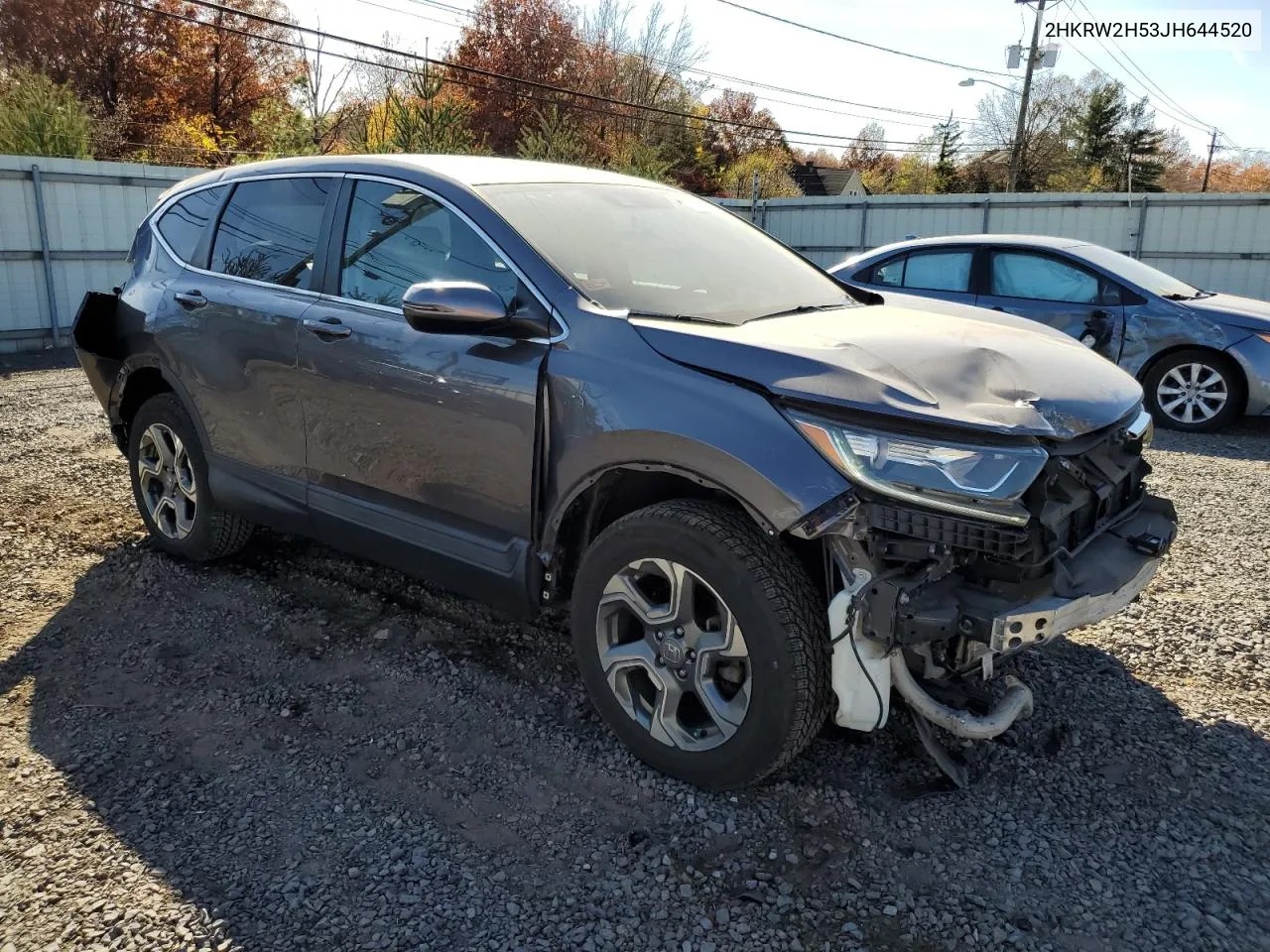 2018 Honda Cr-V Ex VIN: 2HKRW2H53JH644520 Lot: 77898344