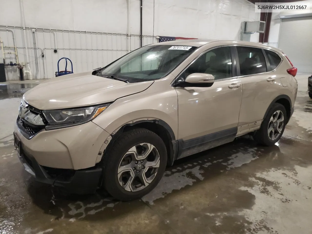 2018 Honda Cr-V Ex VIN: 5J6RW2H5XJL012667 Lot: 78034704