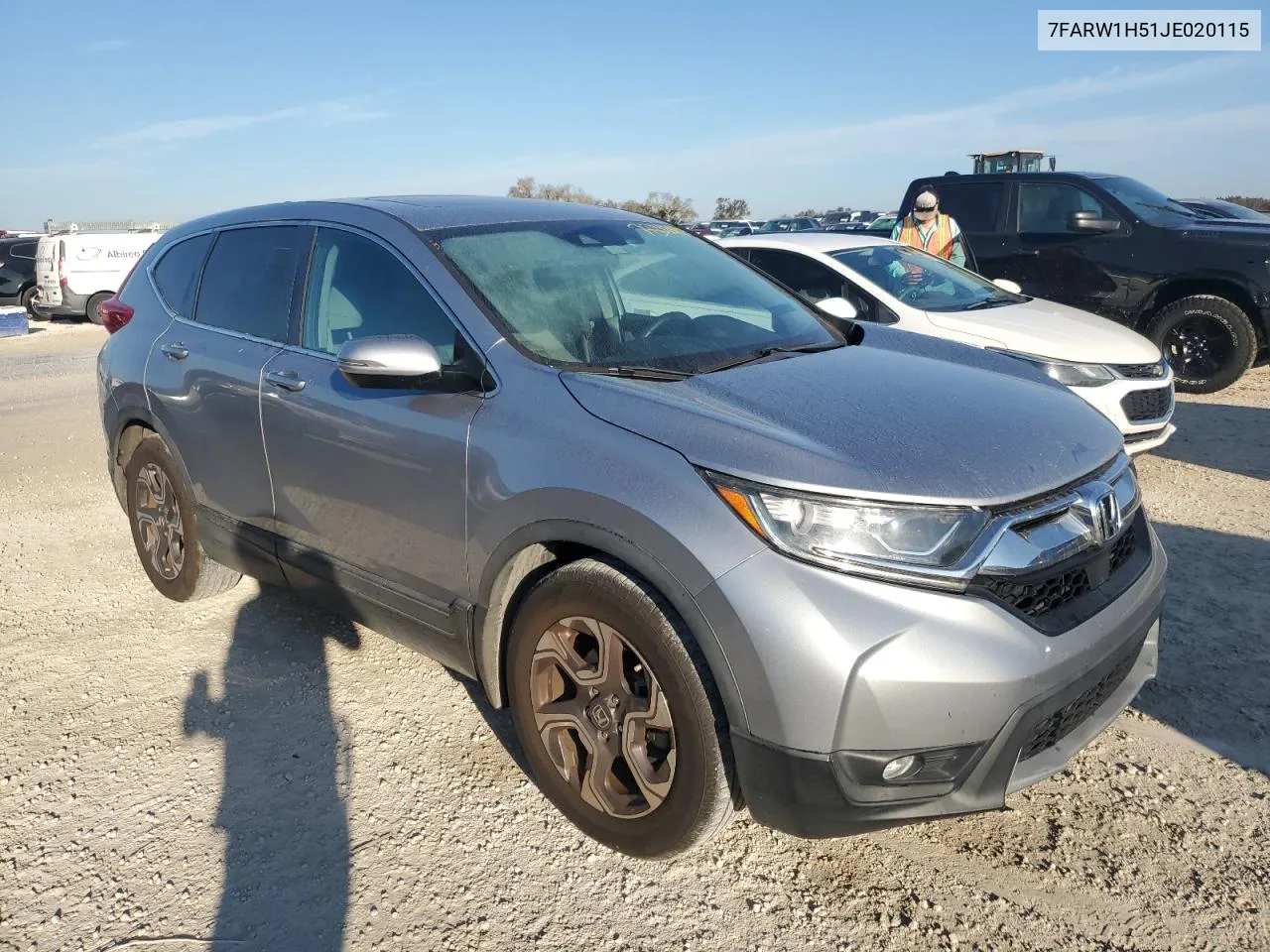 2018 Honda Cr-V Ex VIN: 7FARW1H51JE020115 Lot: 78048944