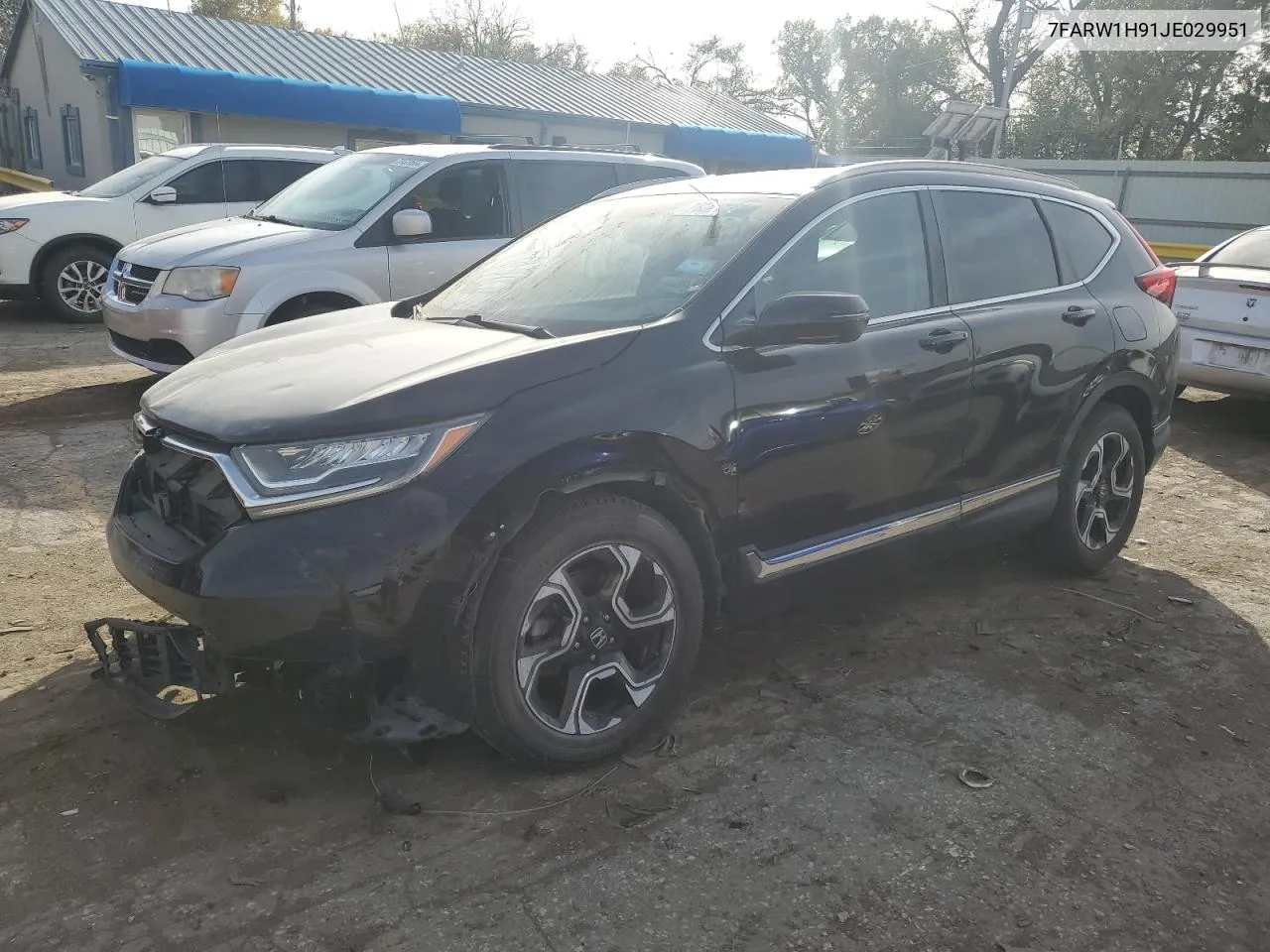 2018 Honda Cr-V Touring VIN: 7FARW1H91JE029951 Lot: 78227354