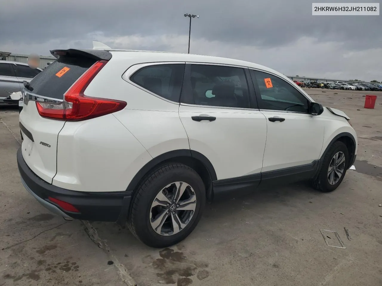 2018 Honda Cr-V Lx VIN: 2HKRW6H32JH211082 Lot: 78229224