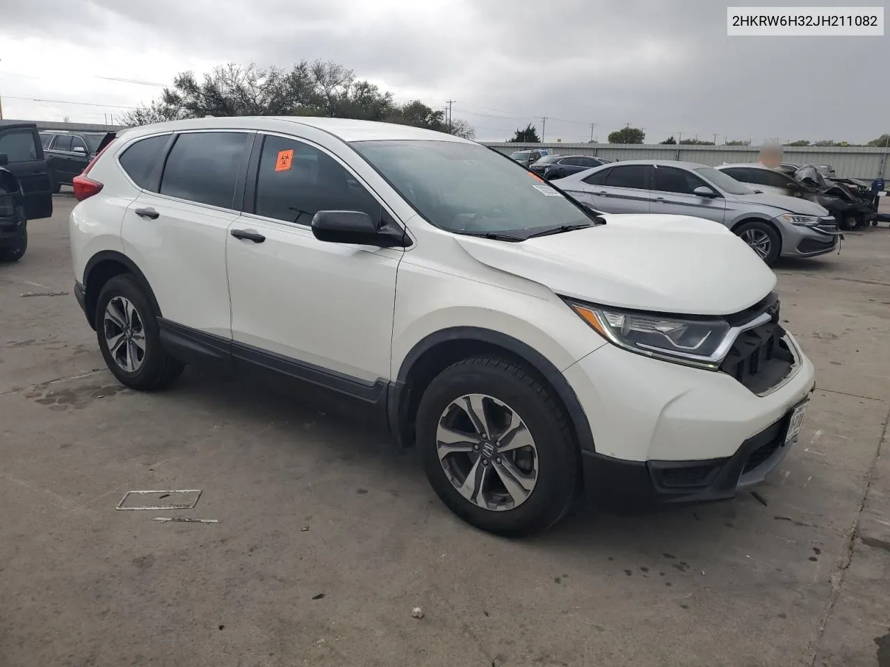 2018 Honda Cr-V Lx VIN: 2HKRW6H32JH211082 Lot: 78229224