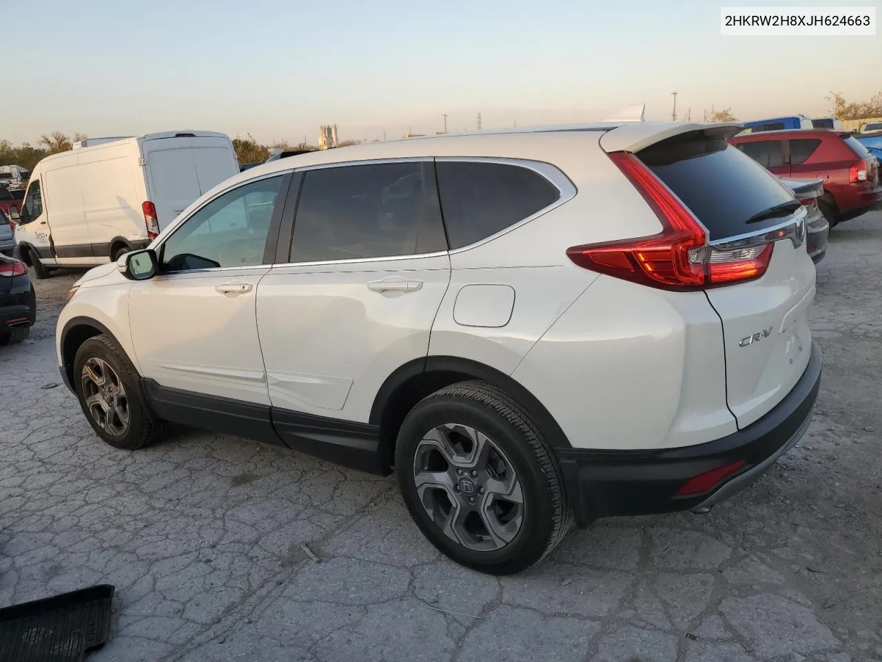 2018 Honda Cr-V Exl VIN: 2HKRW2H8XJH624663 Lot: 78296514