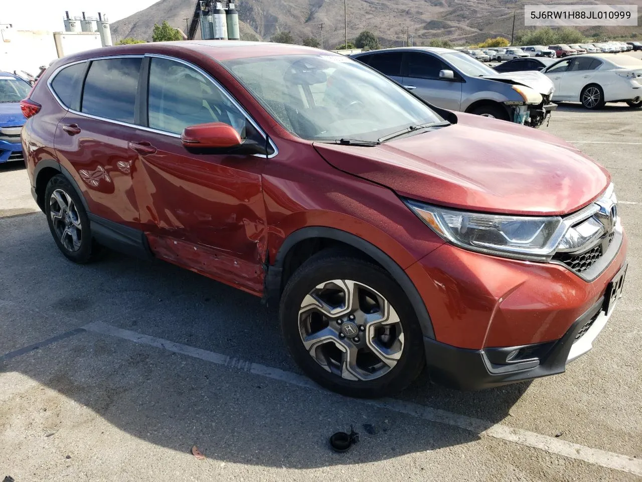 2018 Honda Cr-V Exl VIN: 5J6RW1H88JL010999 Lot: 78332494