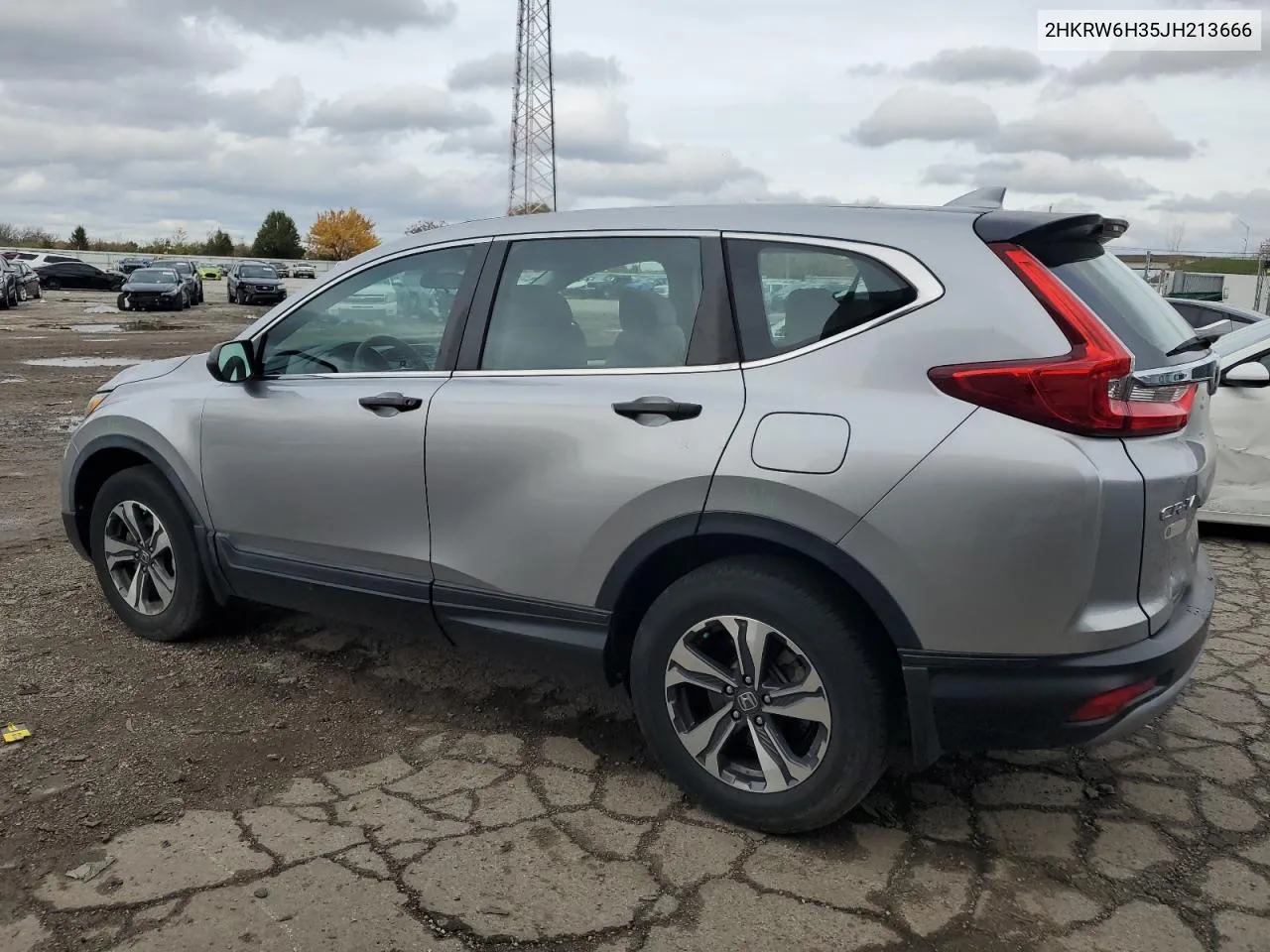 2018 Honda Cr-V Lx VIN: 2HKRW6H35JH213666 Lot: 78358424