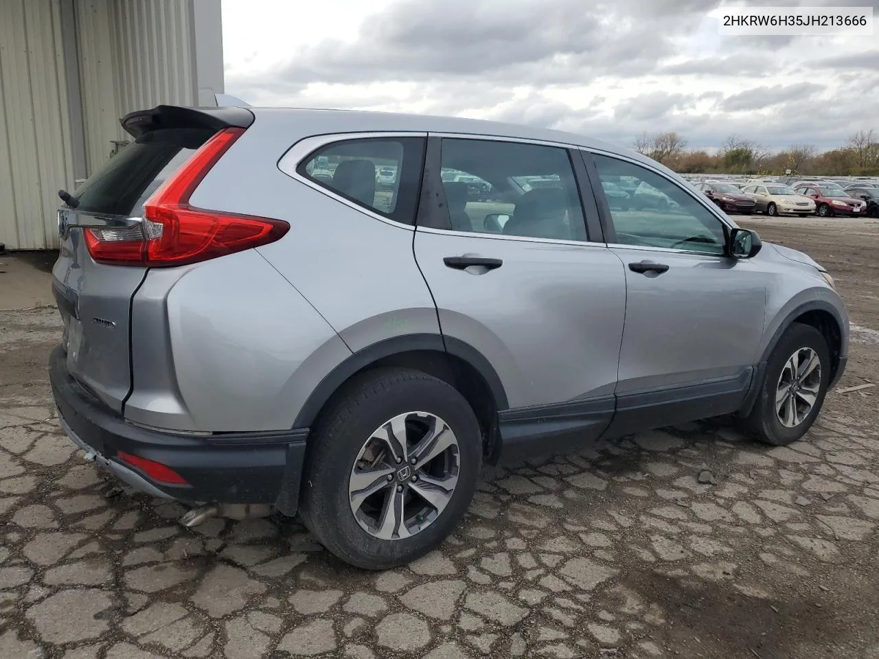 2018 Honda Cr-V Lx VIN: 2HKRW6H35JH213666 Lot: 78358424