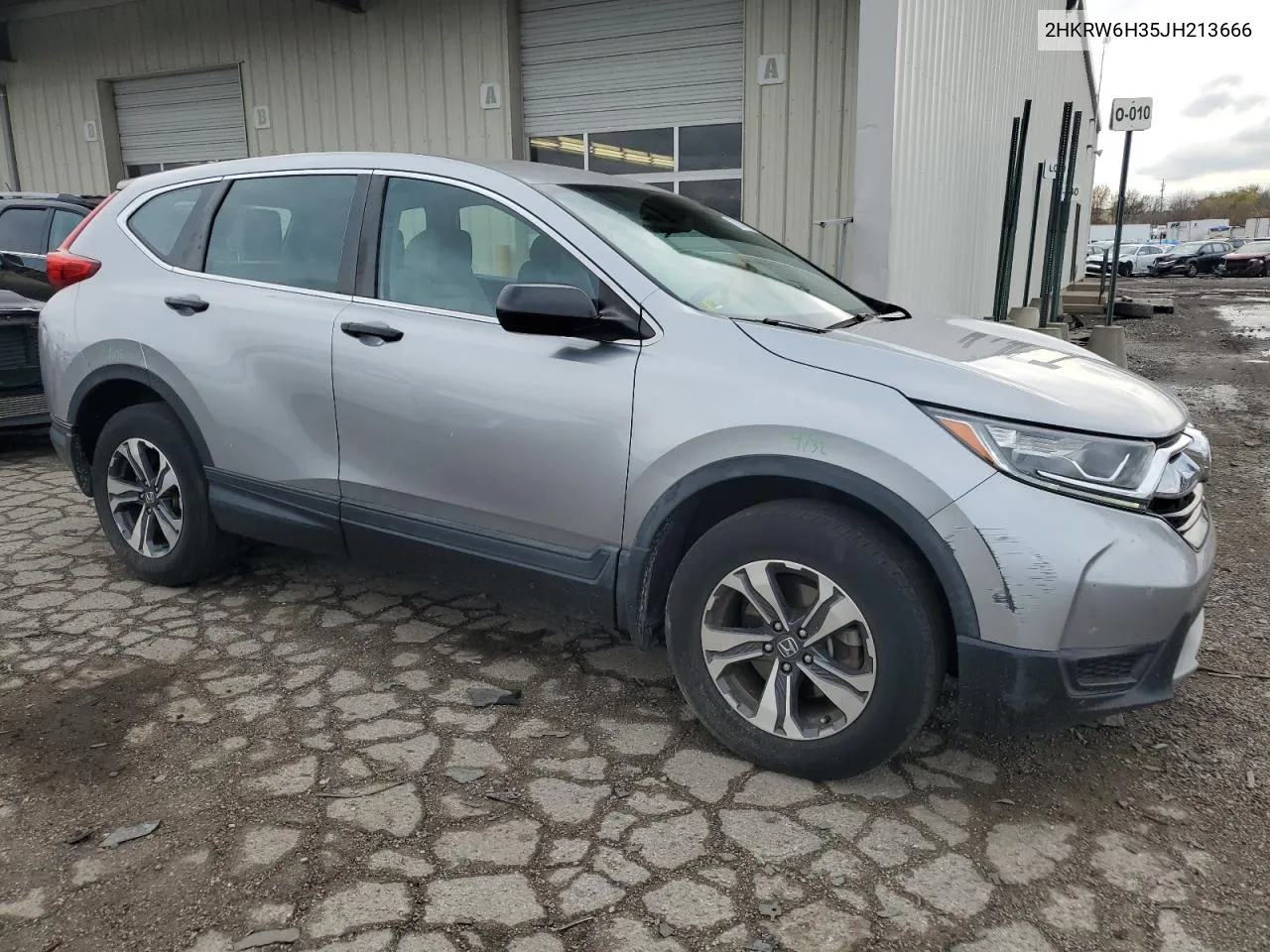 2018 Honda Cr-V Lx VIN: 2HKRW6H35JH213666 Lot: 78358424