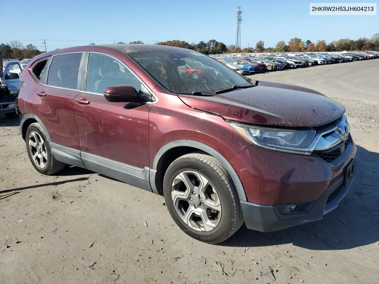 2018 Honda Cr-V Ex VIN: 2HKRW2H53JH604213 Lot: 78587344