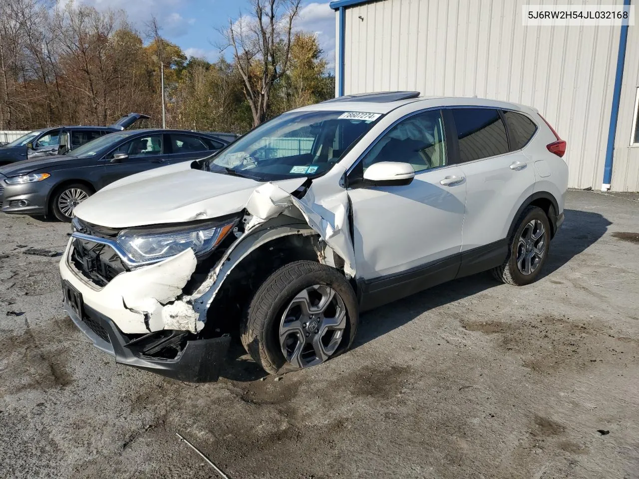 2018 Honda Cr-V Ex VIN: 5J6RW2H54JL032168 Lot: 78607274