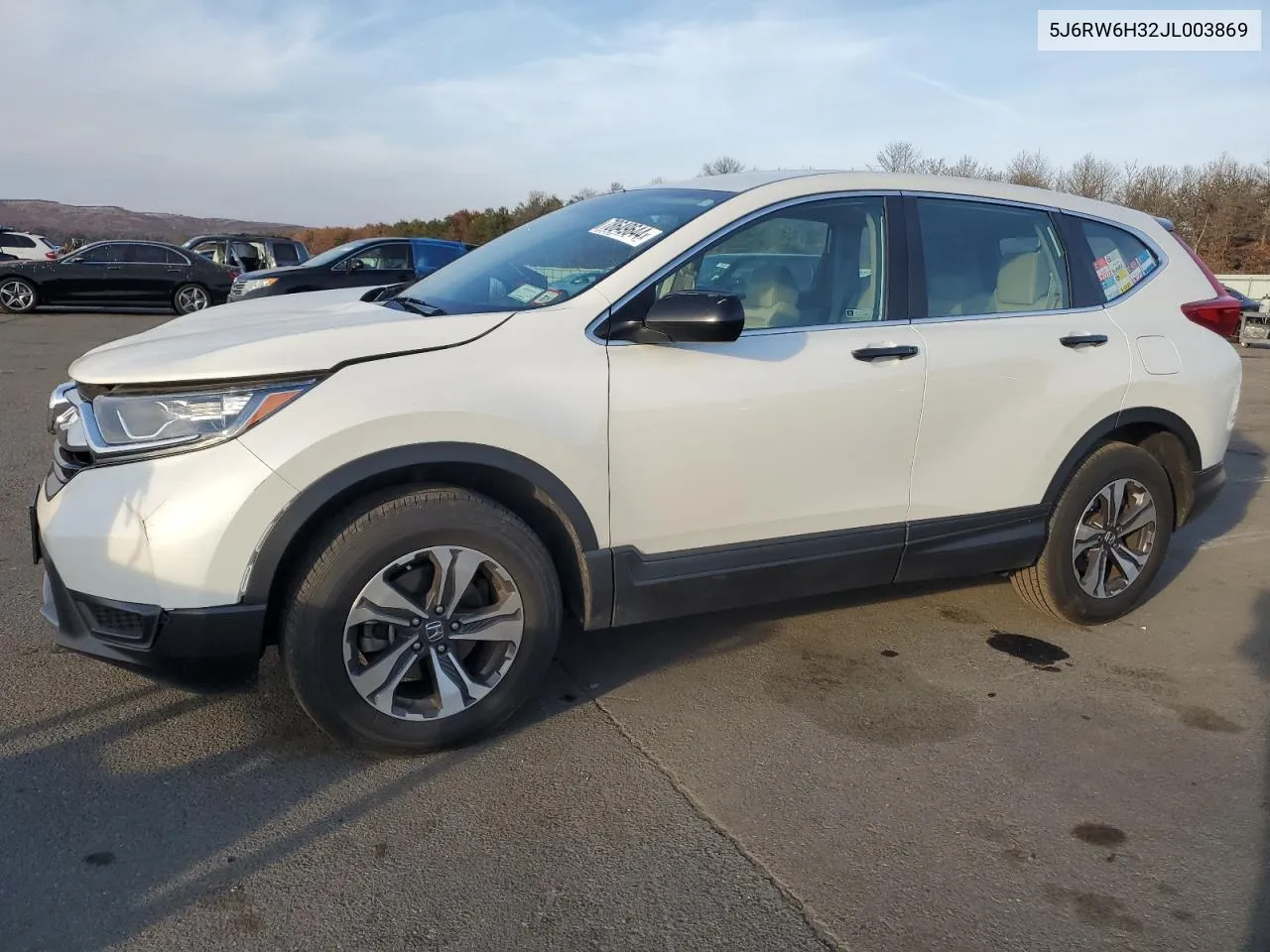 2018 Honda Cr-V Lx VIN: 5J6RW6H32JL003869 Lot: 78649644