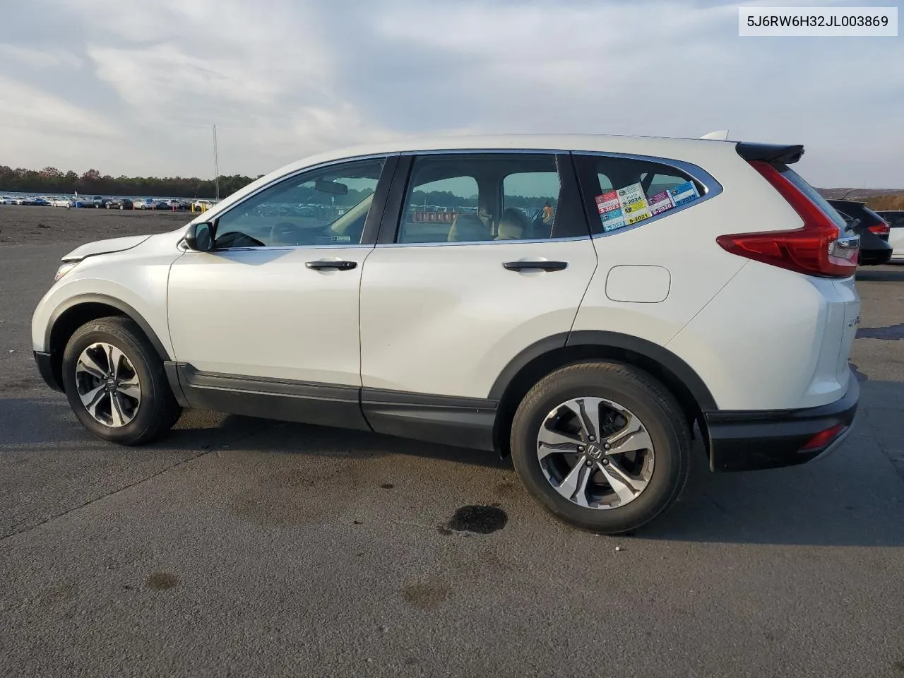 2018 Honda Cr-V Lx VIN: 5J6RW6H32JL003869 Lot: 78649644