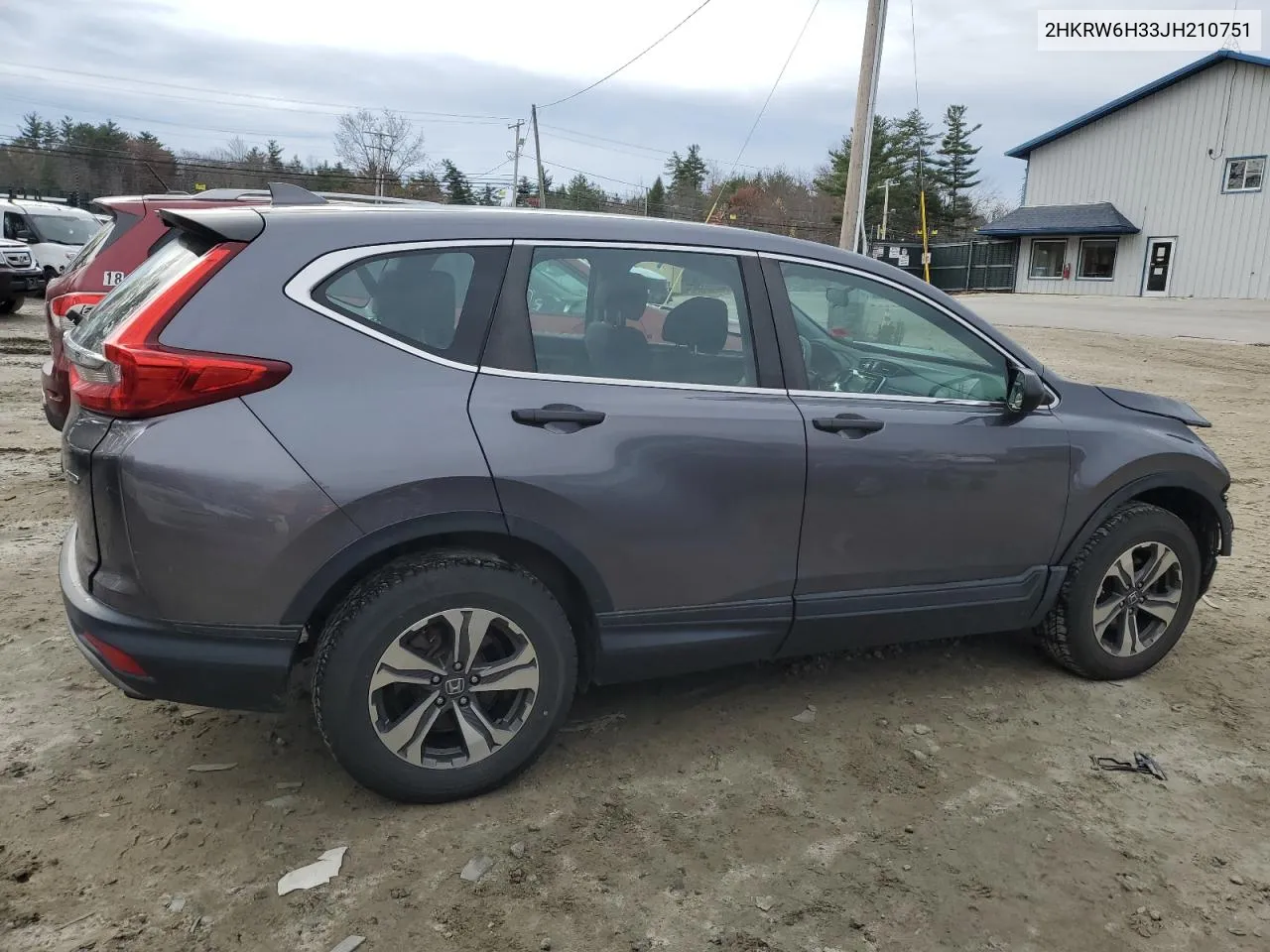 2018 Honda Cr-V Lx VIN: 2HKRW6H33JH210751 Lot: 78738344