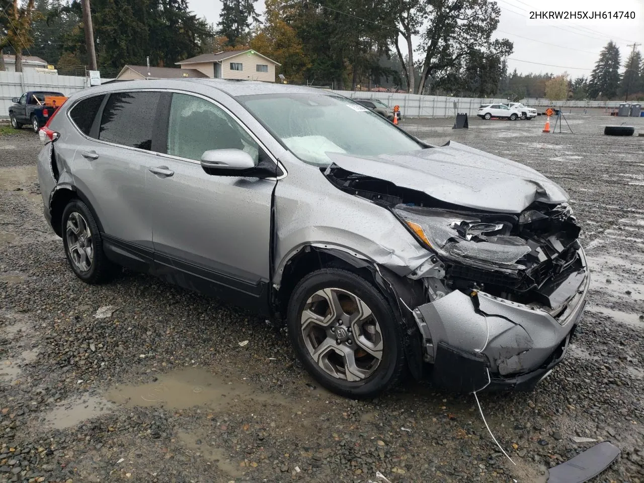 2018 Honda Cr-V Ex VIN: 2HKRW2H5XJH614740 Lot: 78753834