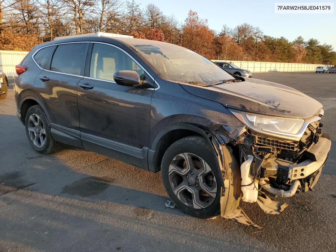 2018 Honda Cr-V Ex VIN: 7FARW2H58JE041579 Lot: 78791174