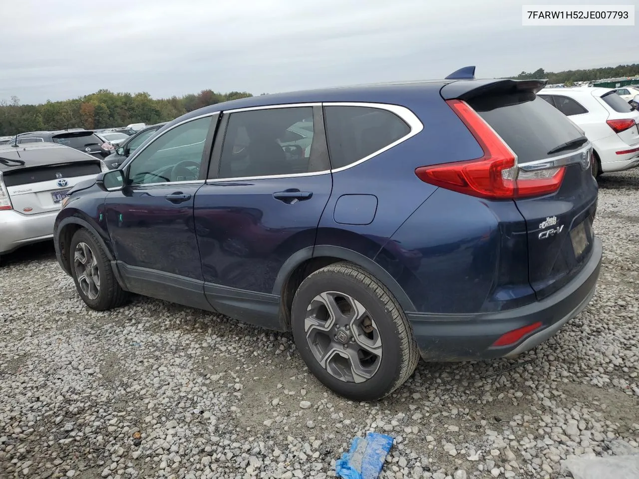 2018 Honda Cr-V Ex VIN: 7FARW1H52JE007793 Lot: 78819854