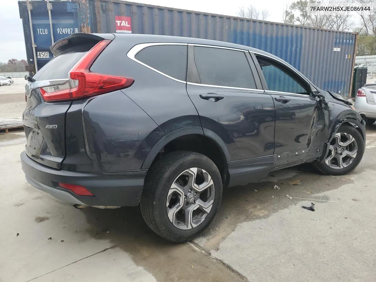 2018 Honda Cr-V Ex VIN: 7FARW2H5XJE086944 Lot: 78827094