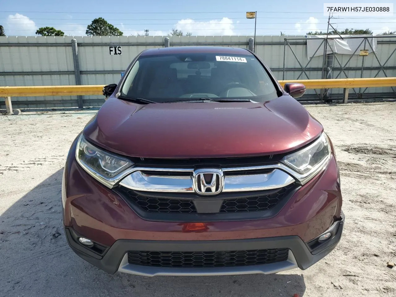 2018 Honda Cr-V Ex VIN: 7FARW1H57JE030888 Lot: 78841114