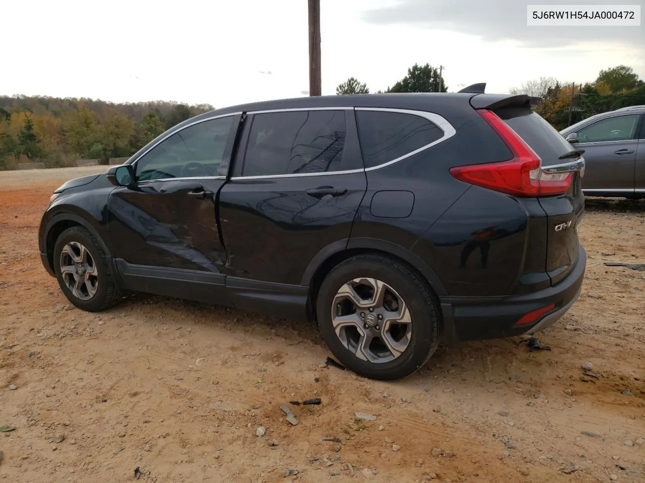 2018 Honda Cr-V Ex VIN: 5J6RW1H54JA000472 Lot: 78860594