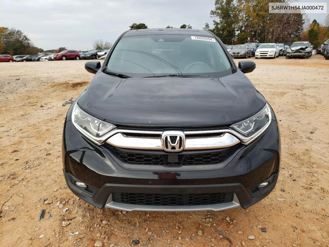 2018 Honda Cr-V Ex VIN: 5J6RW1H54JA000472 Lot: 78860594