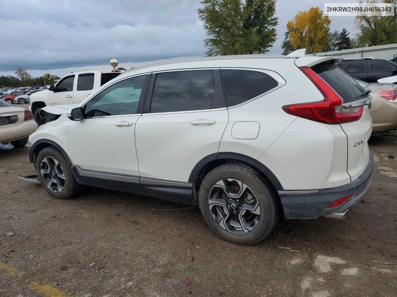 2018 Honda Cr-V Touring VIN: 2HKRW2H98JH656343 Lot: 78891684