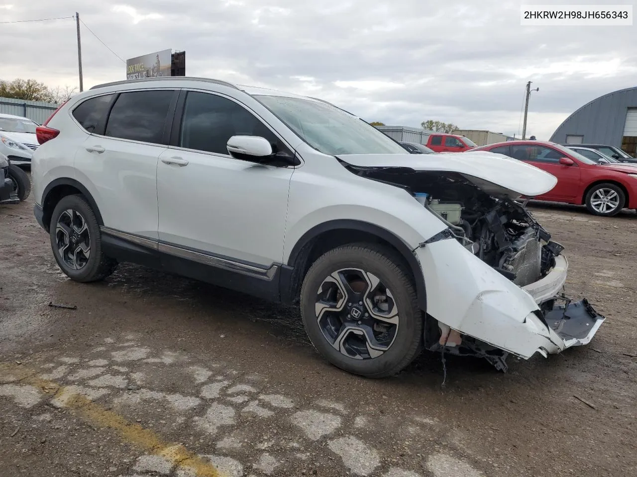 2018 Honda Cr-V Touring VIN: 2HKRW2H98JH656343 Lot: 78891684