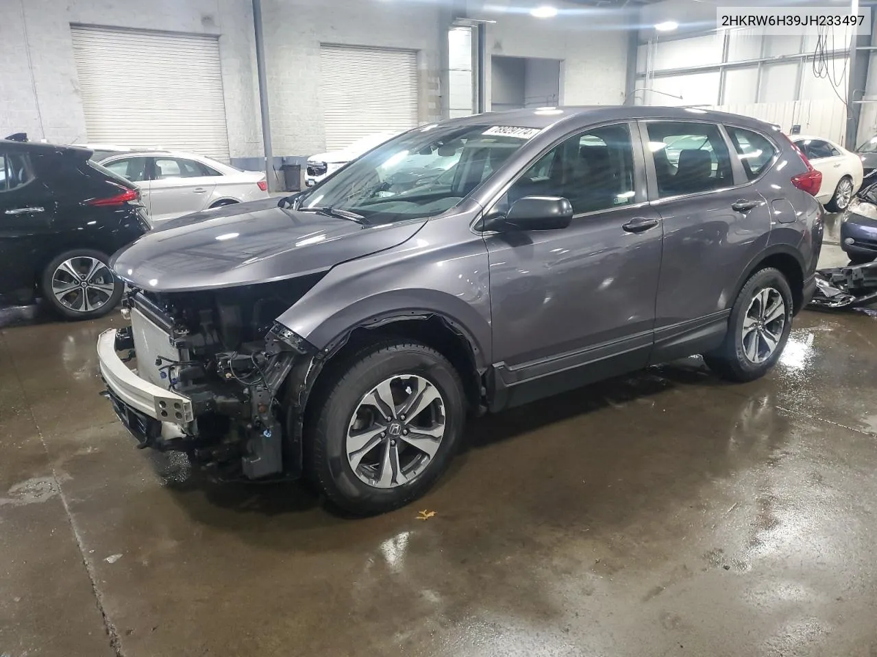 2018 Honda Cr-V Lx VIN: 2HKRW6H39JH233497 Lot: 78929774