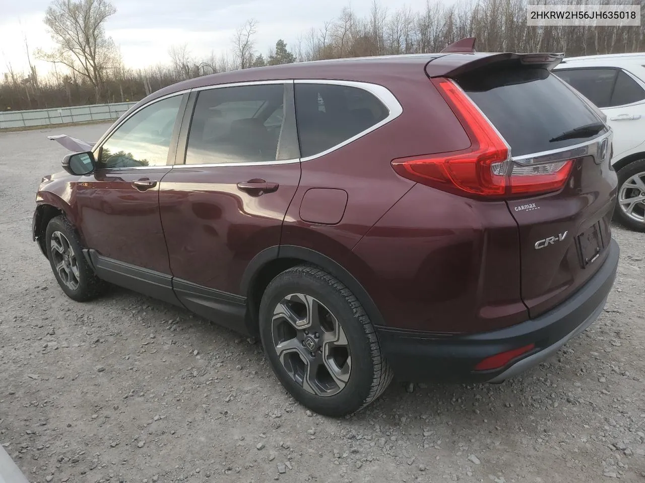 2018 Honda Cr-V Ex VIN: 2HKRW2H56JH635018 Lot: 79167304