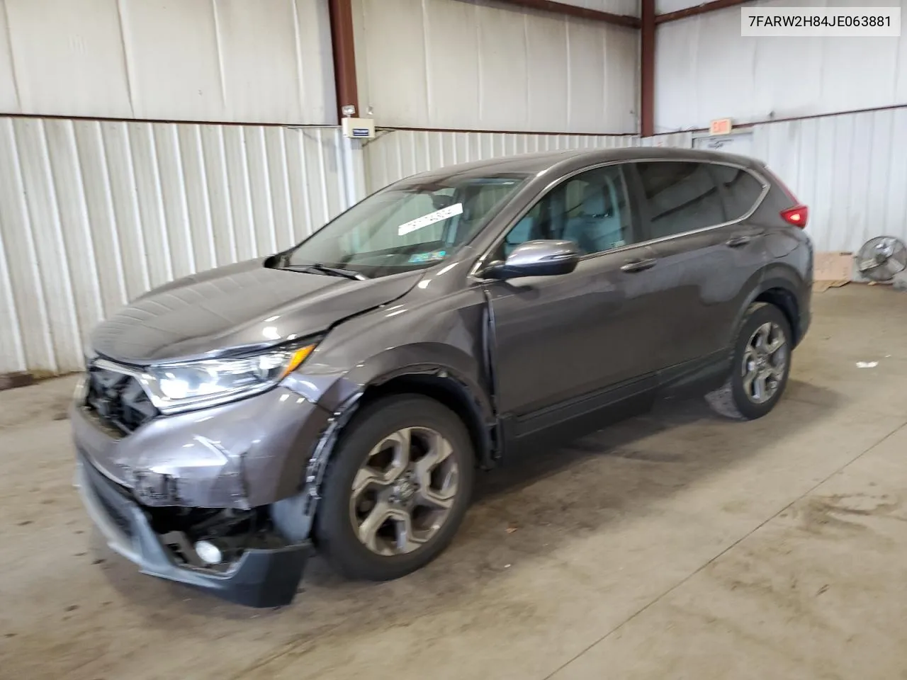 2018 Honda Cr-V Exl VIN: 7FARW2H84JE063881 Lot: 79174304