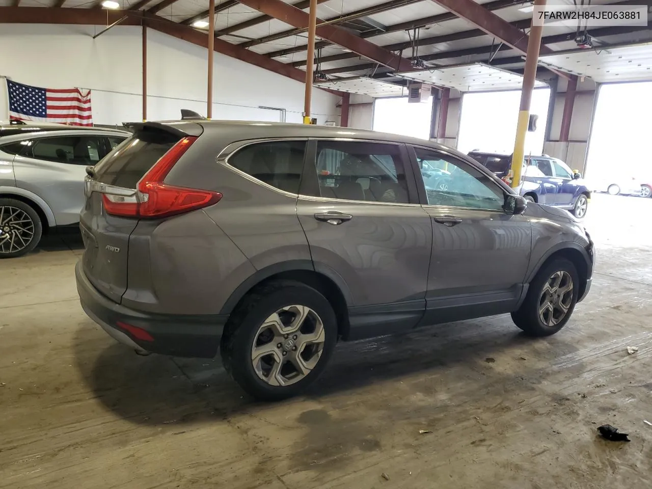 2018 Honda Cr-V Exl VIN: 7FARW2H84JE063881 Lot: 79174304