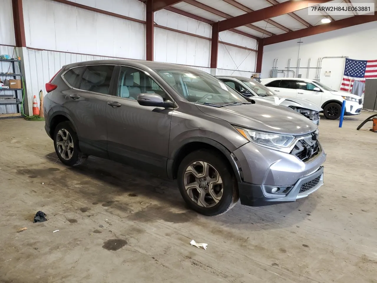 2018 Honda Cr-V Exl VIN: 7FARW2H84JE063881 Lot: 79174304