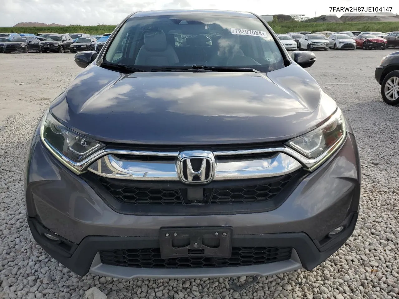 2018 Honda Cr-V Exl VIN: 7FARW2H87JE104147 Lot: 79207034