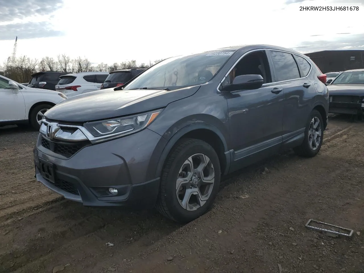 2018 Honda Cr-V Ex VIN: 2HKRW2H53JH681678 Lot: 79230754