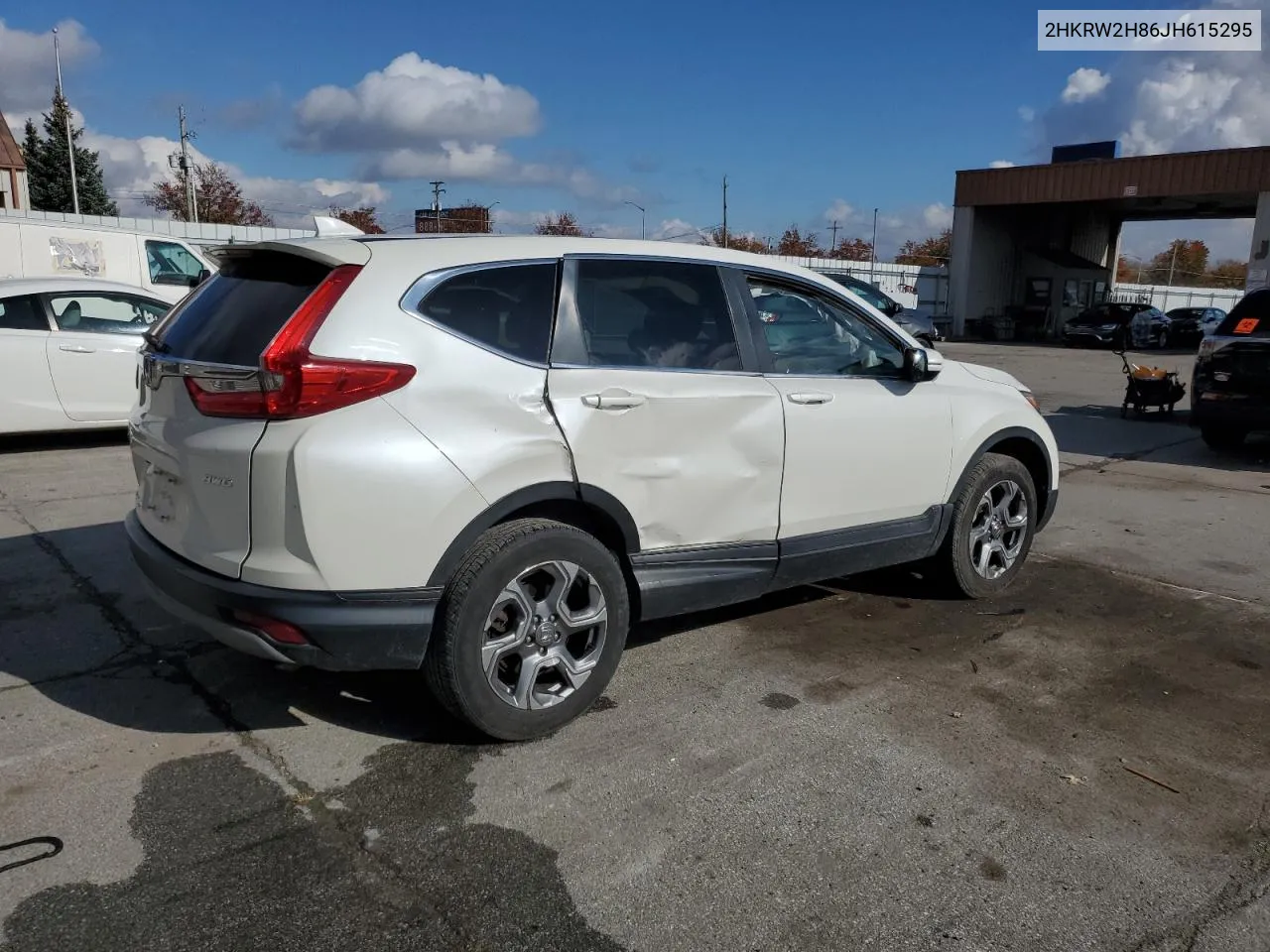 2018 Honda Cr-V Exl VIN: 2HKRW2H86JH615295 Lot: 79302054