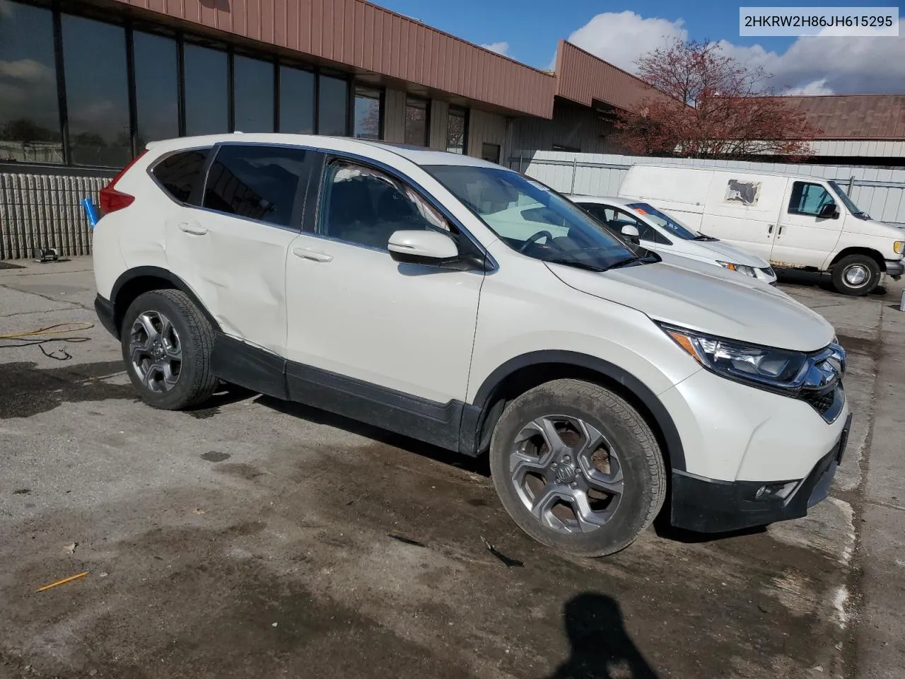 2018 Honda Cr-V Exl VIN: 2HKRW2H86JH615295 Lot: 79302054