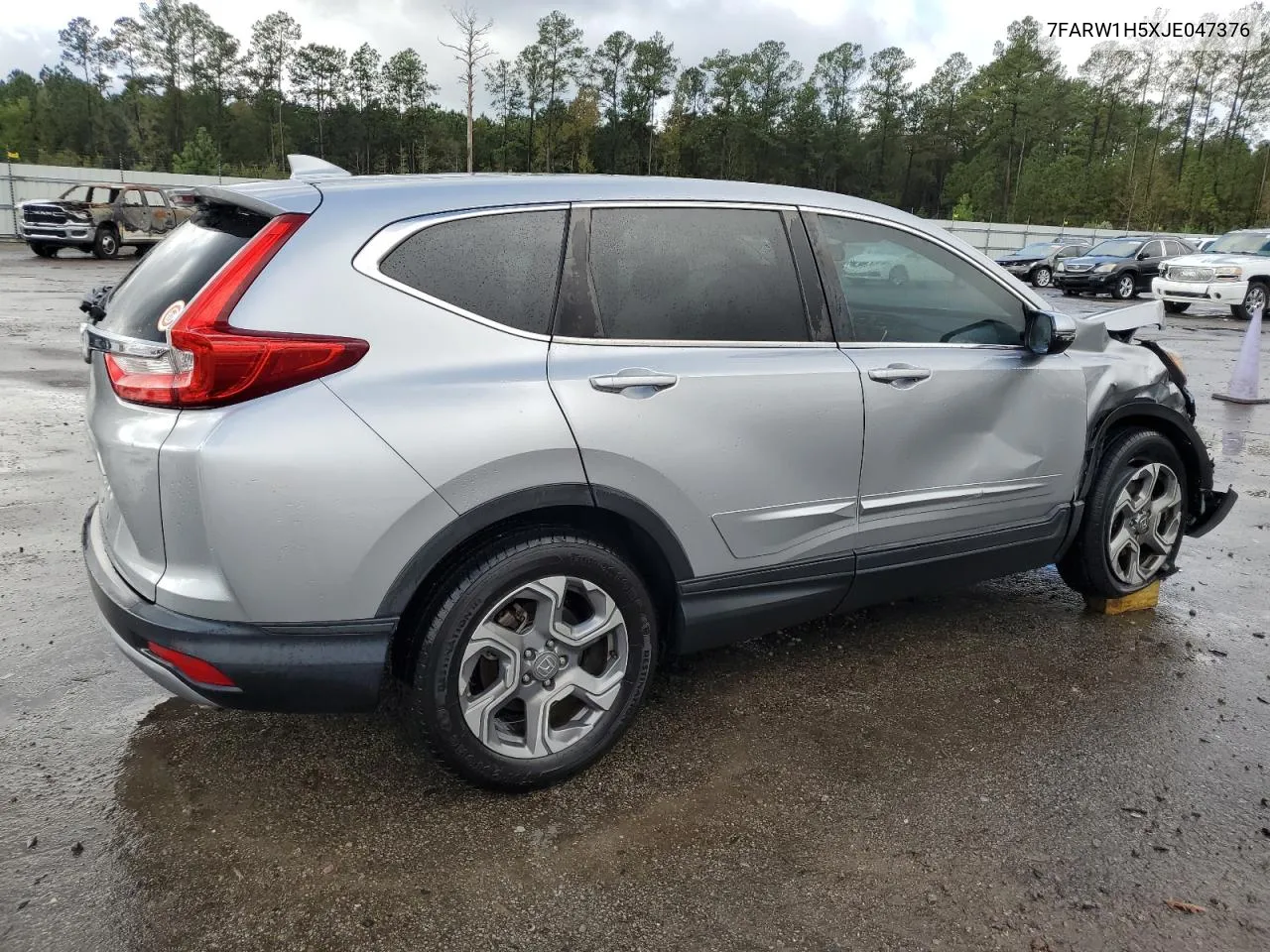 2018 Honda Cr-V Ex VIN: 7FARW1H5XJE047376 Lot: 79388254