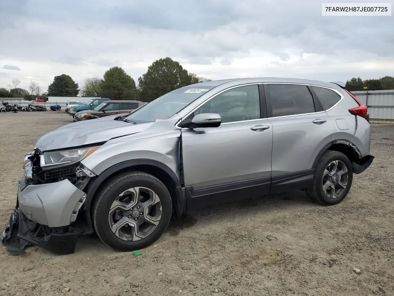 2018 Honda Cr-V Exl VIN: 7FARW2H87JE007725 Lot: 79406354