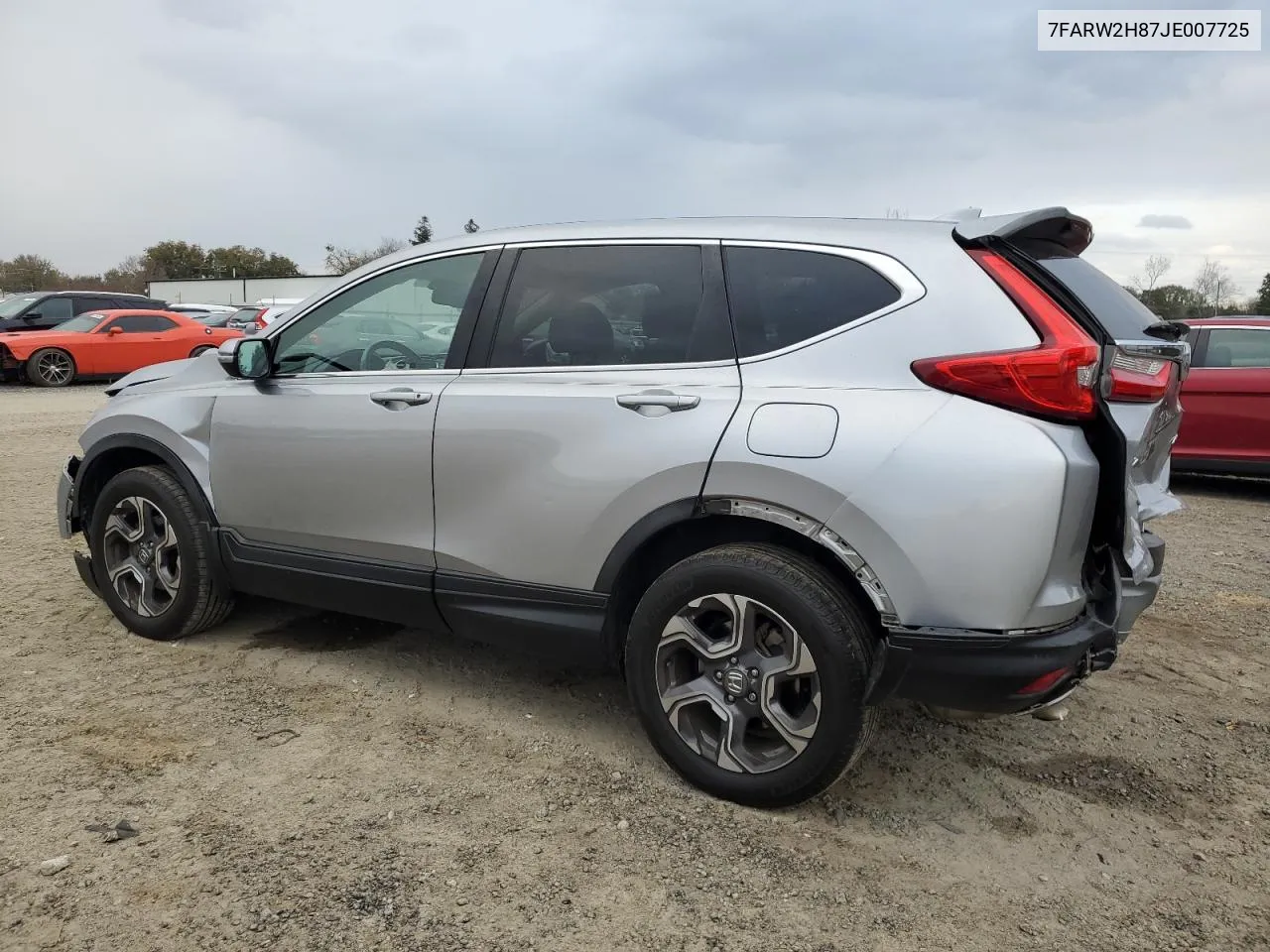 2018 Honda Cr-V Exl VIN: 7FARW2H87JE007725 Lot: 79406354