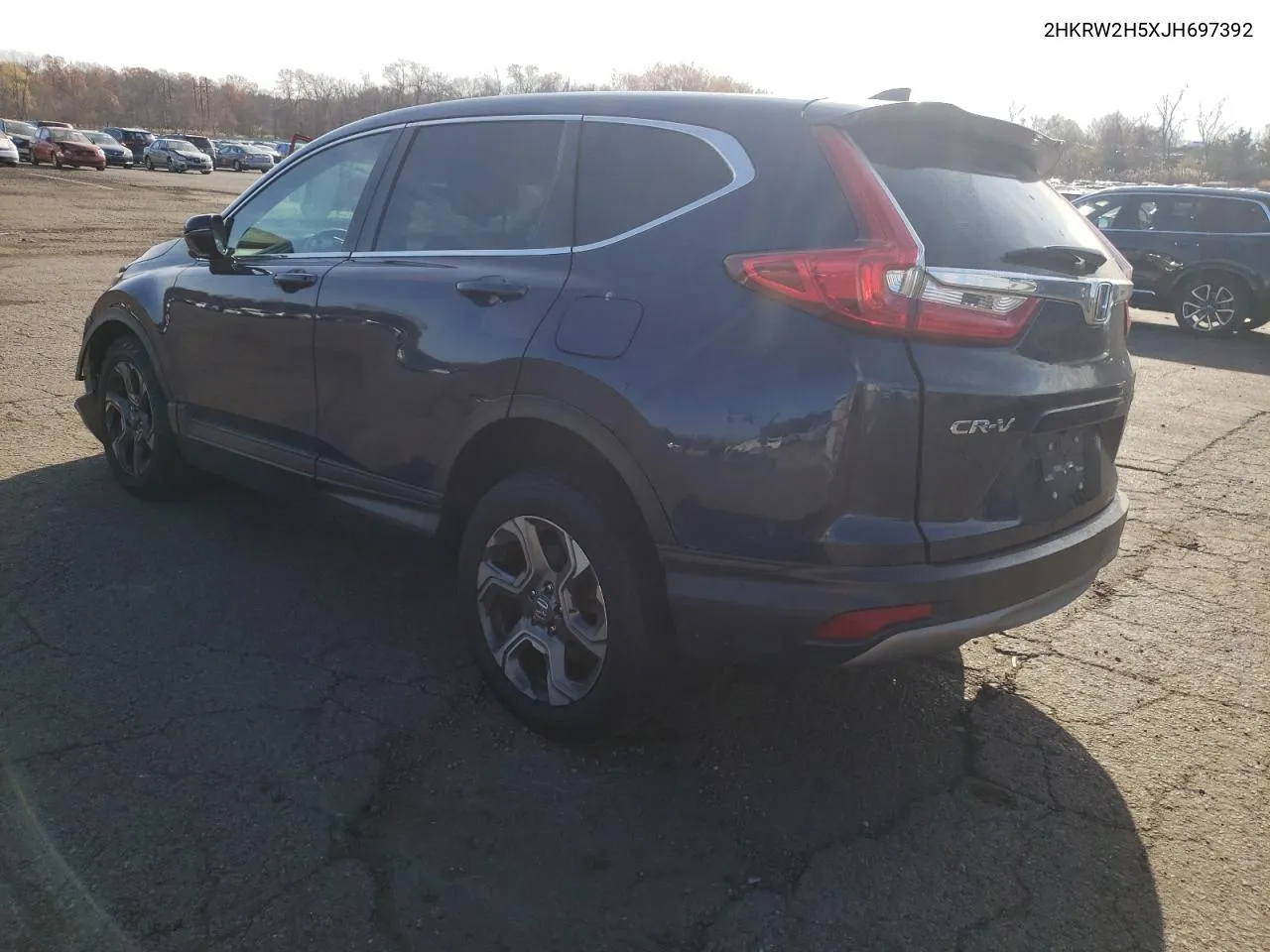 2018 Honda Cr-V Ex VIN: 2HKRW2H5XJH697392 Lot: 79436794