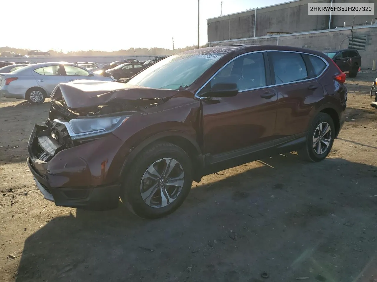 2018 Honda Cr-V Lx VIN: 2HKRW6H35JH207320 Lot: 79473394