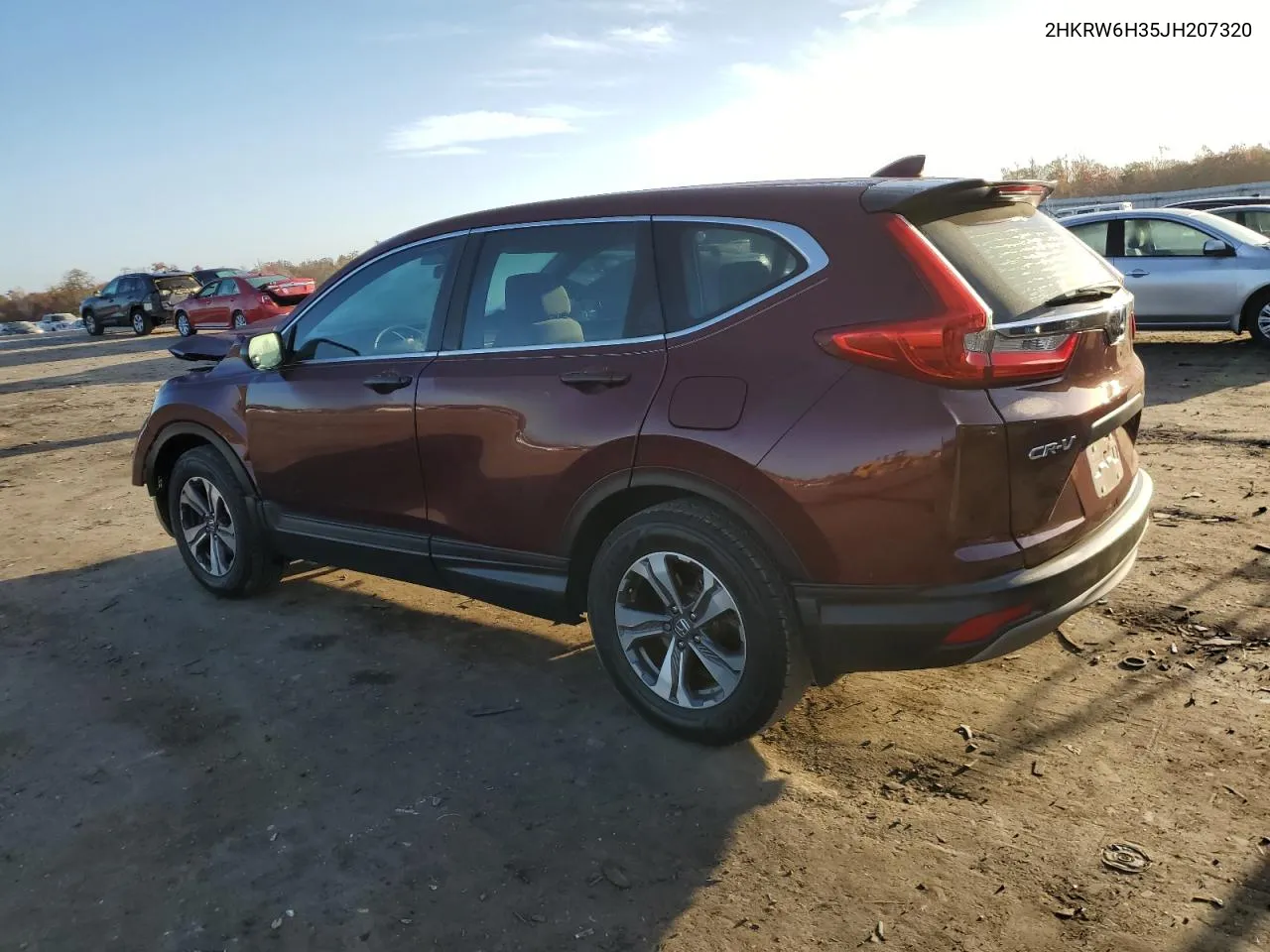 2018 Honda Cr-V Lx VIN: 2HKRW6H35JH207320 Lot: 79473394